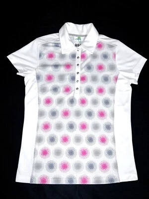 Camisa polo de golf para mujer XDS Daily Sports blanca talla M (13) Foto 1 de 4