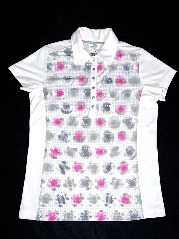 Camisa polo de golf para mujer XDS Daily Sports blanca talla M (13) Foto 1 de 4
