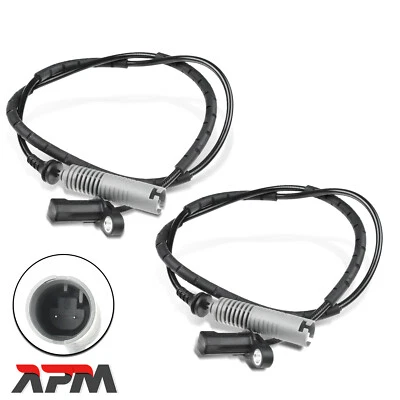 2x Sensore ABS Posteriore Sinistra Destra per BMW E81 E82 E87 E88 E90 E91 E92 - Immagine 1 di 4