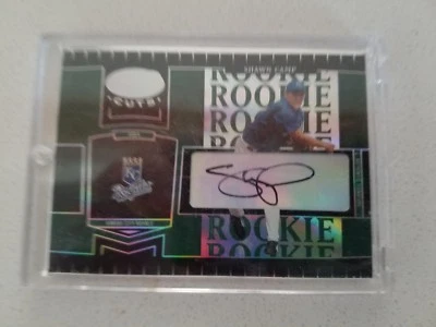 2004 Shawn Camp Leaf Certified Cuts Marble Emerald Autograph 295 5/5  KC Royals - Image 1 of 2