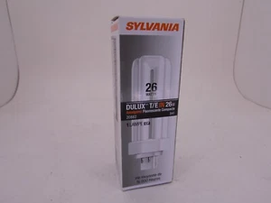 Sylvania DULUX T/E IN 26W GX24q-3 CFL Bulb CF26DT/E/IN/841 - Picture 1 of 4