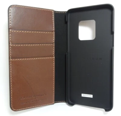 Platinum - Folio Leather Wallet Case for Samsung Galaxy S9 - Bourbon - Image 1 of 4