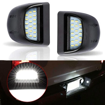 Luz de matrícula LED BRILLANTE 18 SMD blanca para Chevy Silverado Avalanche 99-13 Foto 1 de 4