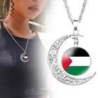 Unisex Palestine Flag Gold Jewellery Set Pendant Bracelet Palestinian D7K0