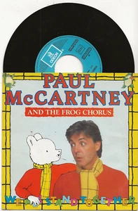 PAUL MCCARTNEY WE ALL STAND TOGETHER 7 INCH SPAIN PROMO SINGLE FROM 1984, MINT - Picture 1 of 2