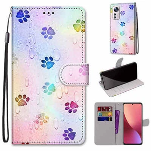 Printed PU Leather Phone Wallet Stand Magnetic Case For ZTE Blade A51 Lite A71  - Picture 1 of 26