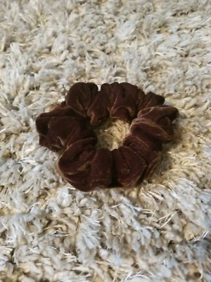 Beautiful Purple Braided Rope Vintage 80s Hair Barrette Ponytail Holder - Image 1 of 2