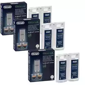 De'Longhi Eco Decalk Natural Coffee Machine Descaler (Pack of 6 x 100ml) - Picture 1 of 1