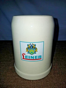 Alter Bierkrug Leiner Bräu Förtschendorf Kreis Kronach 0,5 ltr unbenutzt - Picture 1 of 5