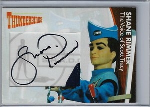 2019 Thunderbirds Cut Autograph SRC13 Shane Rimmer Auto Unstoppable SFC