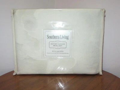 SOUTHERN LIVING AVALON FUNDA NÓRDICA MINI SET 100% LINO FLORAL TAMAÑO COMPLETO/QUEEN  Foto 1 de 4