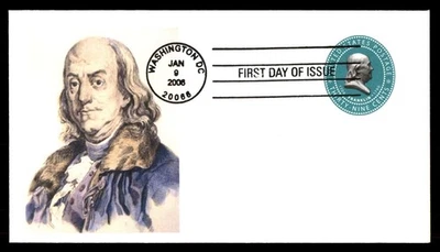 Mayfairstamps US FDC 2006 Washington D.C. Benjamin Franklin 39 cent stamp First - Image 1 of 2