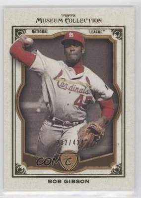 2013 Topps Museum Collection Copper /424 Bob Gibson #5 HOF - Image 1 of 2