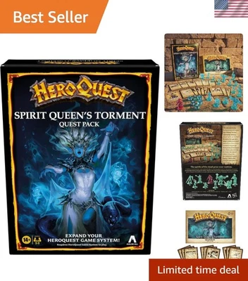 HeroQuest Spirit Queen's Torment Quest Pack: 15 miniaturas e diversão reproduzível - Imagem 1 de 4