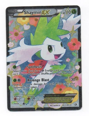 SHAYMIN EX POKEMON CARD - SYNTHESIS & REVENGE BLAST - Image 1 of 2