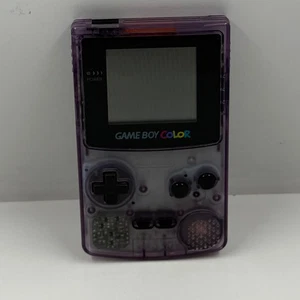 NINTENDO GAME BOY COLOR - CGB-001 - ATOMIC PURPLE - Picture 1 of 7