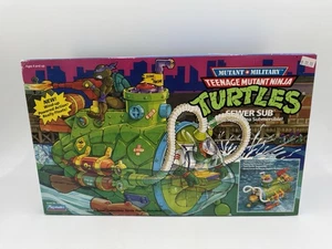 1990’s TMNT Sewer Sub Sea Submersible Complete With Box - Bild 1 von 5