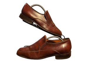 William Barker Braun Leder Halbschuhe Slipper Herren Formelle Schuhe UK 6,5 - Bild 1 von 9
