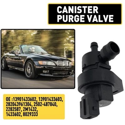 13901433602 purga de bote de vapor para válvula 1998-2003 E39 BMW 525i 528i 530i 540i Foto 1 de 4