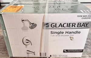 Glacier Bay Irena Single-Handle 6-Spray Tub and Shower Faucet in Polished Chrome - Picture 1 of 1