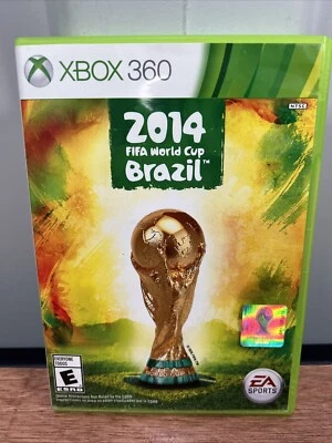 2014 FIFA World Cup Brazil Microsoft Xbox 360 - Game Cover Art Only - No Disc - Image 1 of 4