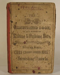 1875 Benjamin Cope Illustrated Trade Catalog Horse Riding Bits Stirrup Irons FE - Imagen 1 de 12