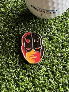 Golf Ball Marker Daredevil Magnetic USA Seller Solid Metal - Picture 1 of 3
