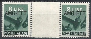 1949-50 TRIESTE A DEMOCRATICA PONTE INTERSPAZIO 8 LIRE MNH ** leggi - RR10798 - Picture 1 of 1