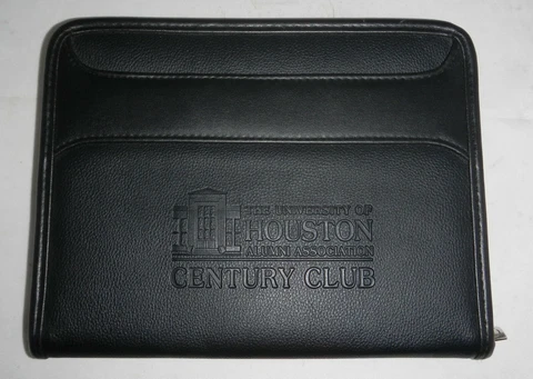 University of Houston UH Cougars Alumni Association Century Club Leeds Padfolio Cover