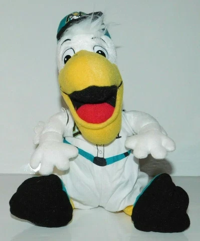 Myrtle Beach Pelicans MiLB SPLASH Mascot Plush Stuffed Toy Collectable 10" Rare Cover