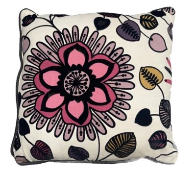 Bel Canto Decorative Velvet Floral Cover Throw Pillow - Image 1 of 4