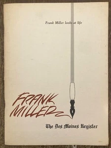 FRANK MILLER LOOKS AT LIFE POLITICAL CARTOONIST DES MOINES IOWA CULTURAL HISTORY - Picture 1 of 4