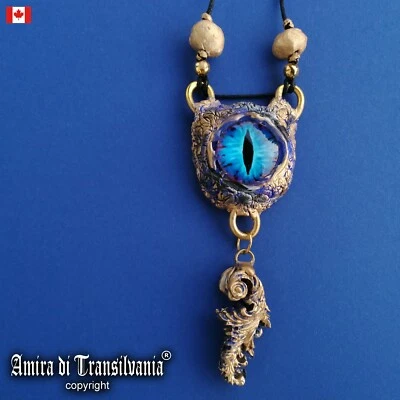 Talisman Protection Evil Eye Demon Amulets Pendant Necklace Charms Jewelry Witch - Image 1 of 4