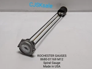 ROCHESTER GAUGES 8680-01169 M12 Spiral Gauge Made In USA (NEW). - Picture 1 of 6