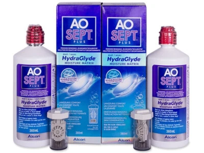 AOSEPT PLUS® CON HYDRAGLYDE® ALCON SOLUZIONE 360 ML Offerta 2 pezzi X 360 ml