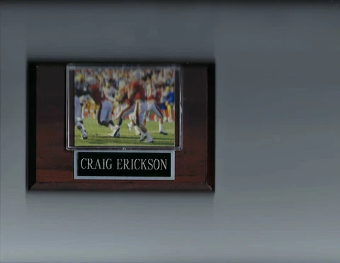 CRAIG ERICKSON PLAQUE MIAMI HURRICANES FOOTBALL NFL Cover