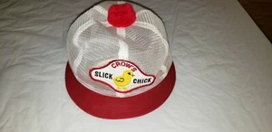 Crow’s Slick Chick Snaphback Patch Hat K Brand Vintage - Picture 1 of 7