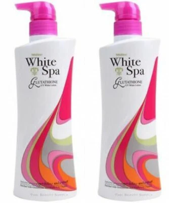 2 x Mistine White Spa UV Glutatión Loción Corporal Hidratante Piel Brillante 400 ml Foto 1 de 4