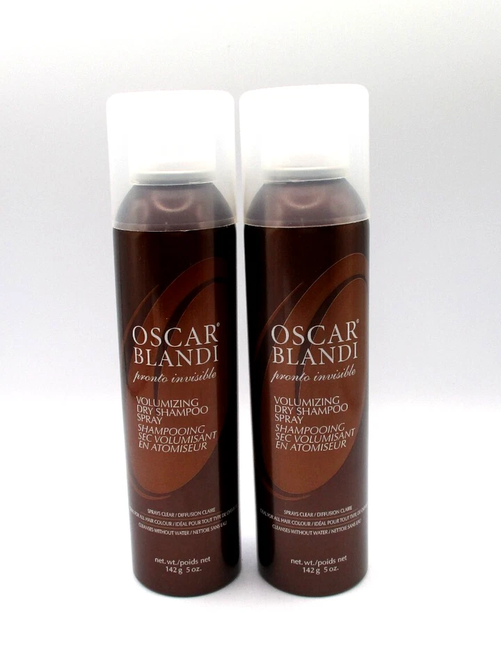 Lot/2 Oscar Blandi Pronto Invisible Volumizing Dry Shampoo Spray ~ 5 oz x 2 ~ - Image 1 of 2