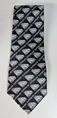 Superman Logo, DC Comics Sears - Polyester - Men's Neck Tie BNWT - Изображение 1 из 4