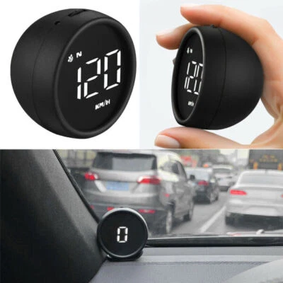 GPS Digital Speedometer Compass Gauge Overspeed Alarm for Motorcycle Car Truck - image 1 of 4