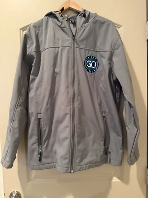 Devon & Jones Men's Soft Shell Jacket Large NOS Guatemala Coat Gray - Image 1 of 4