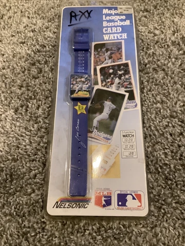 Jose Canseco Oakland A’s Athletics 1989 Topps Baseball Card Watch Blue Band Cover