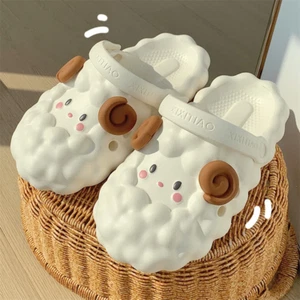 Women Cute Sheep Shape Croc Soft Soles and Breathable Clogs LIMITED STOCK - Picture 1 of 9