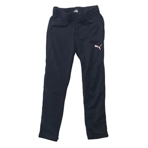 Puma Youth Girls Athletic Pants Size 5 Black - Picture 1 of 8