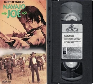 Spaghetti Western on VHS NAVAJO JOE w/Burt Reynolds & Aldo Sambrell - Picture 1 of 2