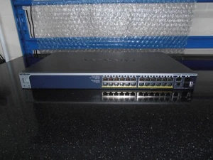 Netgear ProSafe S3300-28X-PoE+ 24 Port PoE Gig Ports + 2 X RJ45 10G & 2 X SFP+ - Afbeelding 1 van 5