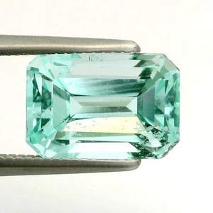 3.35Ct "GIA" CERTIFIED ! GORGEOUS UNHEATED HELIODOR GREEN BERYL FROM BRAZIL - Picture 1 of 7