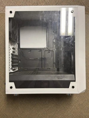 Fractal Design Meshify C TG Computer Case - White - Image 1 of 4