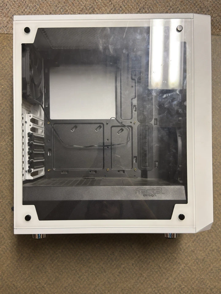 Fractal Design Meshify C TG Computer Case - White - Image 1 of 4